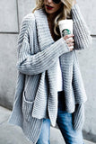 Comfy Cozy Pocketed Long Sleeves Cardigan