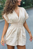 Any Occasion V Neck Bat Romper