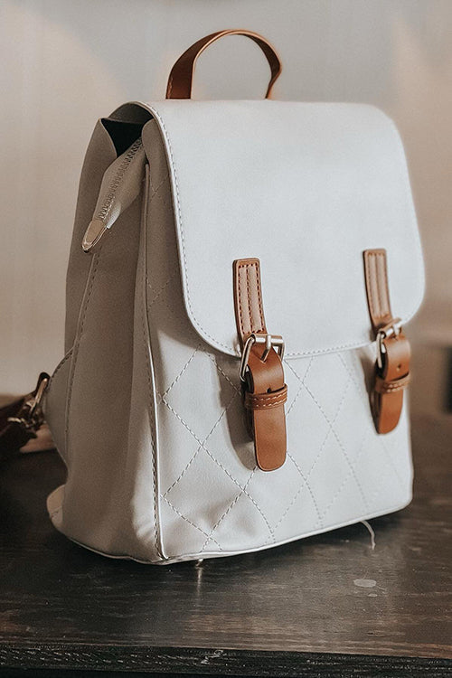 Contrast strap Backpack