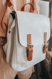 Contrast strap Backpack
