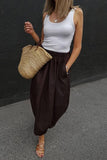 Pleated A Line Skirts