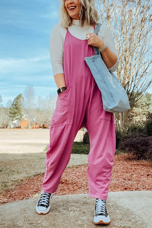 Pockets Slip Jumpsuit - Fashionpara