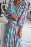 All in Time Tie Dye Maxi Dress - Fashiondia