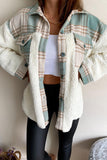 All Your Own Plaid Sherpa Jacket