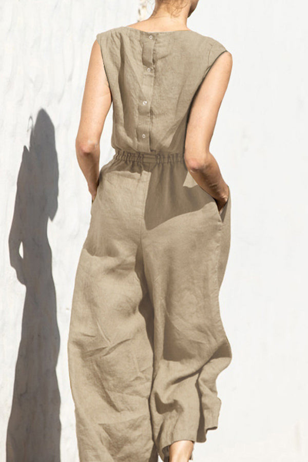 Life is a Breeze Sleeveless Jumpsuit