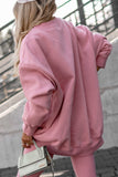 Classic Crew Oversized Sweatshirt Tracksuits - Fashiondia