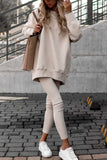 Classic Crew Oversized Sweatshirt Tracksuits - Fashiondia