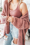 Crochet Knit Loose Cardigan