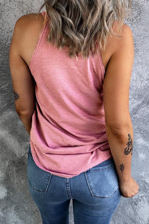 Solid Sleeveless T Shirt - Fashionpara