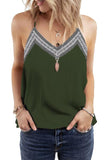 Print Slip Loose Blouse