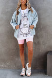 Champagne Blanc De Noirs Cotton Relaxed Tee