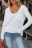 Everyday Long Sleeve Pockets Tee
