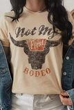 Aztec Steer Skull T-Shirt