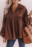Best Kept Secret Collared Babydoll Top
