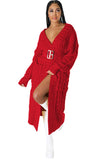 Long Knitted Sweaters Cardigan