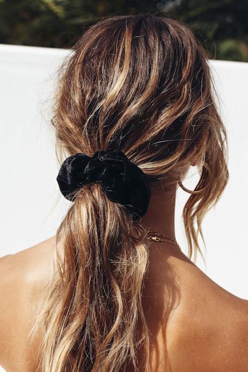 Velvet Luxury Soft Hair Scrunchie - Fashionpara